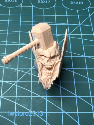 1:18 Zombie Thor Odinson Hammer Head Sculpt For 3.75'' Male Action Figure Body