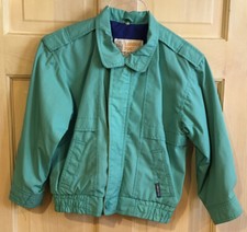 London Fog Boys' Size 7 Lightweight Lined Jacket Green 2 Pockets