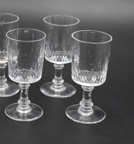 6 coupes à champagne en cristal de baccarat modèle Richelieu – Verres