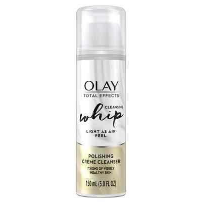 Olay Total Effects Cleansing Whip Polishing Creme Cleanser, 5 Fl Oz *NEW*