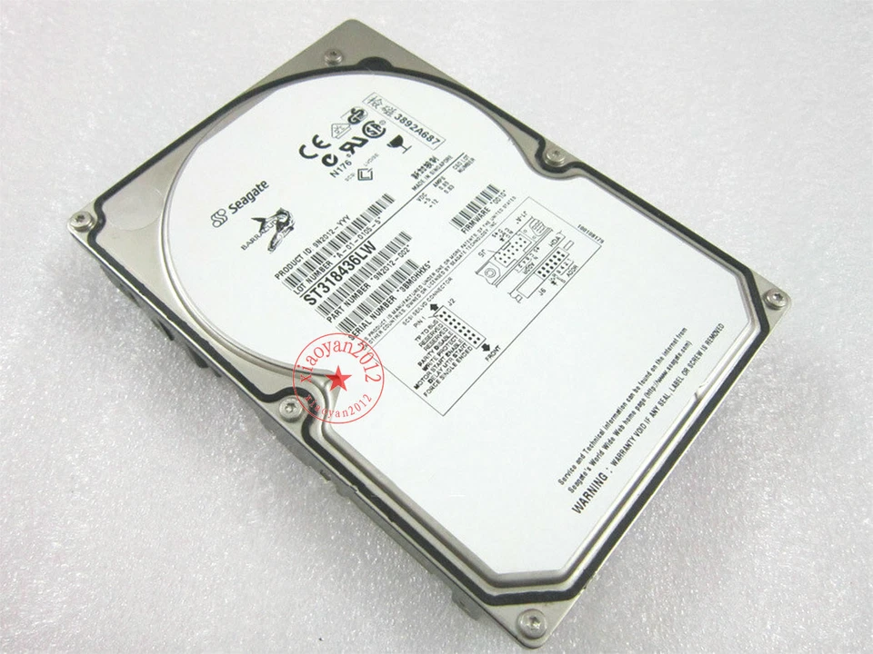 Seagate ST318436LW 18GB SCSI 68-pin 10K hard drive - Image 3 of 3