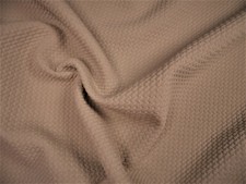 Bullet Textured Liverpool Fabric 4 way Stretch Taupe X33