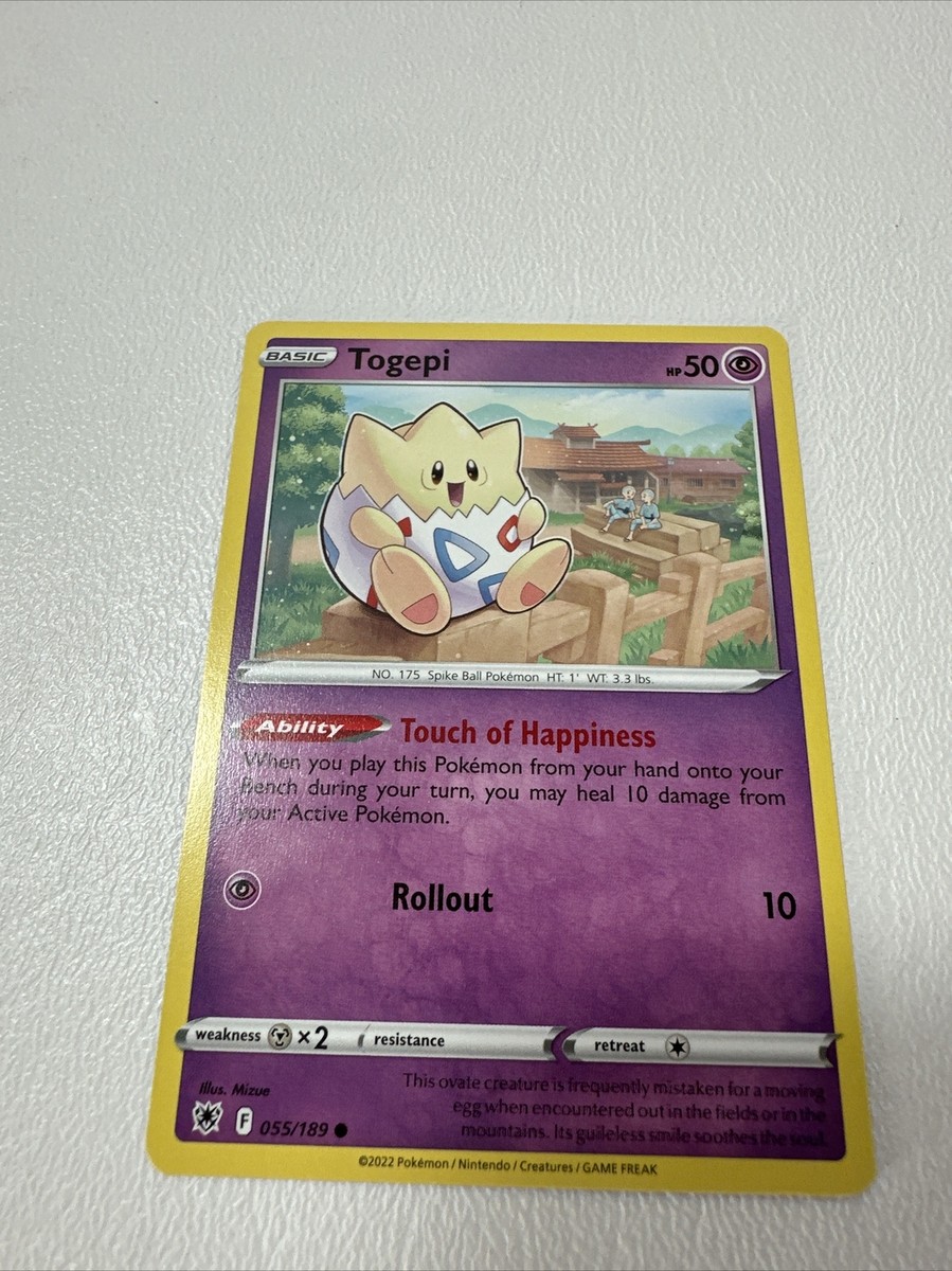 Togepi 055/189 - Astral Radiance - Common - Pokemon Card TCG - NM Near Mint  | eBay
