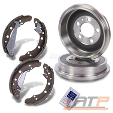 2x BREMSTROMMEL + BREMSBACKEN Ø200 HINTEN FÜR AUDi A2 1.4 VW FOX POLO 9N