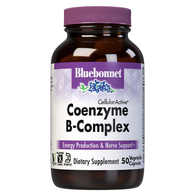 Bluebonnet Cellular Active Coenzyme B-Complex 50 Veg Capsules