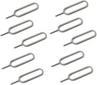 10-Pack SIM Card Ejector Tool Pin for iPhone iPad Samsung Sim Tray Removal Tool
