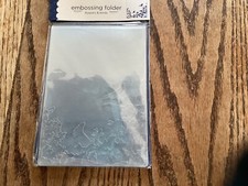 Nicole 4 in x 6 in embossing folder flowers  birds