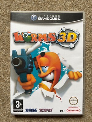 WORMS 3D - NINTENDO GAMECUBE SPIEL - UK PAL