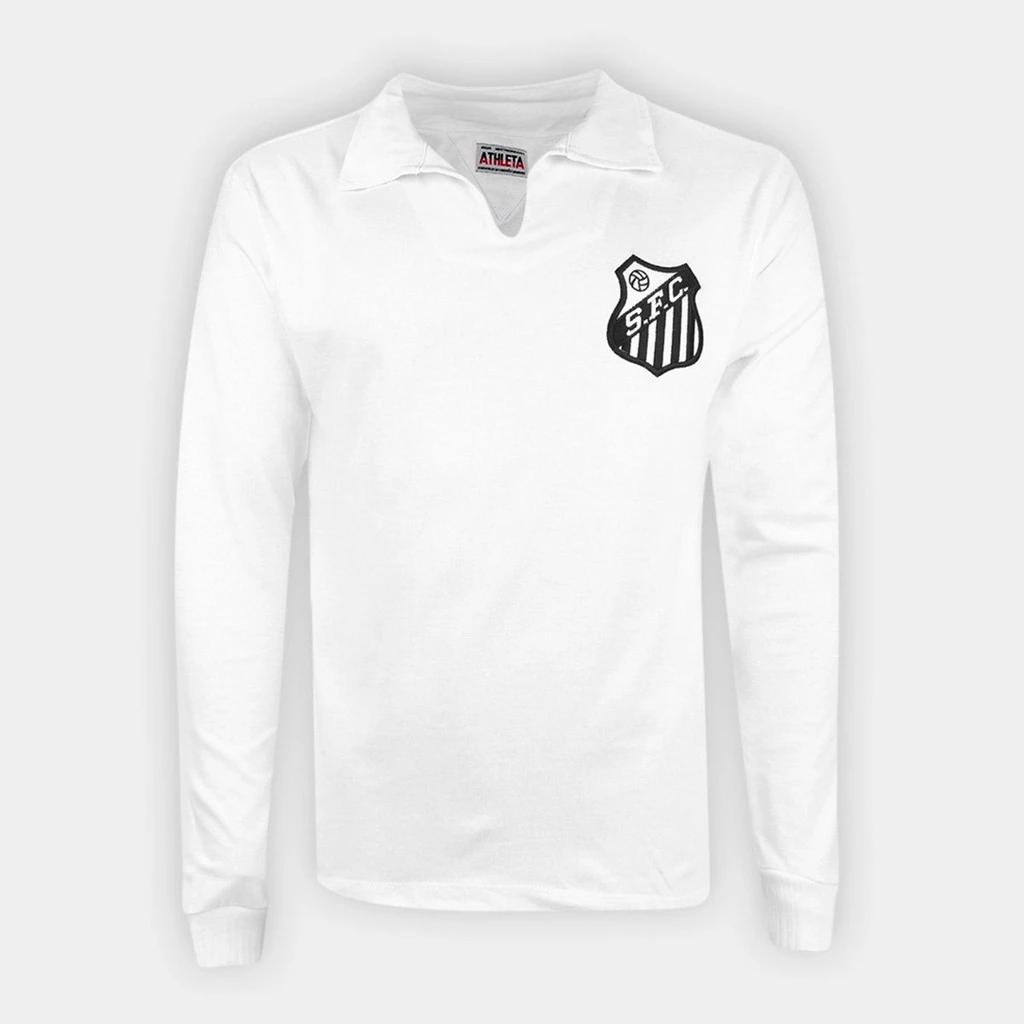 Pele Soccer Jersey SANTOS 1962 1963 WORLD CUP LONG SLEEVE 100