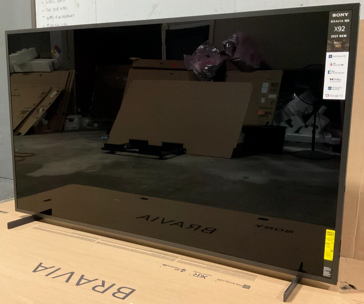 Sony 100" inch BRAVIA XR X92 4K Smart TV 120Hz LED HDR10 XR100X92 with