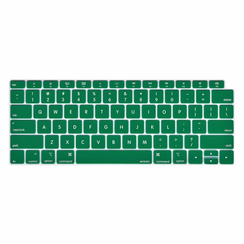 Protezione tastiera in silicone impermeabile per Macbook Air 13 2018 versione A1932 - Foto 38 di 53