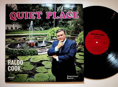 1979 Raldo Cook Quiet Place Gospel Christian Vinyl LP Record VG+