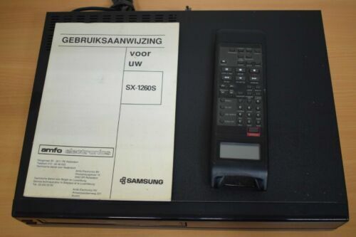 MAGNÉTOSCOPE VHS NOIR Hitachi Vt-830E Magnétoscope Enregistreur Pas De