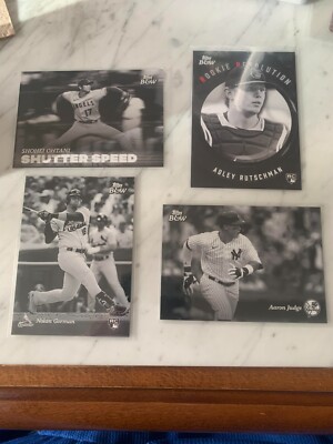 希少】Topps Black&White 2023 Image Variation BA BOX ART SHORT 