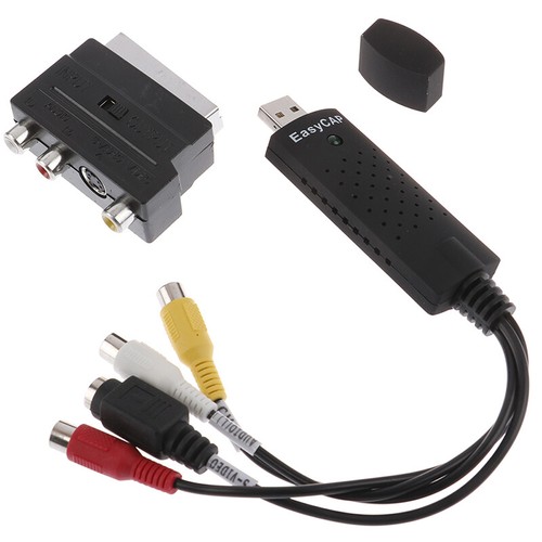 Videokassetten VHS zu DVD Konvertieren Digitalisieren USB Adapter PC Laptop c BA - Afbeelding 3 van 11