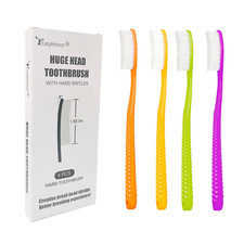 Huge Head Toothbrush, Big Toothbrush, Giant Head Toothbrush, Hard  Firm Toothbr