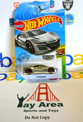 RARE 2017 Hot Wheels Walmart Exclusive Zamac Acura NSX HW Exotics