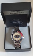 orologio navigare collection men s day date multi function watch