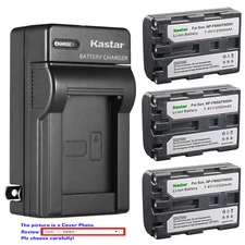Kastar Battery Wall Charger for Sony NP-FM50 BC-VM50 & Cyber-shot DSC-S85 Camera