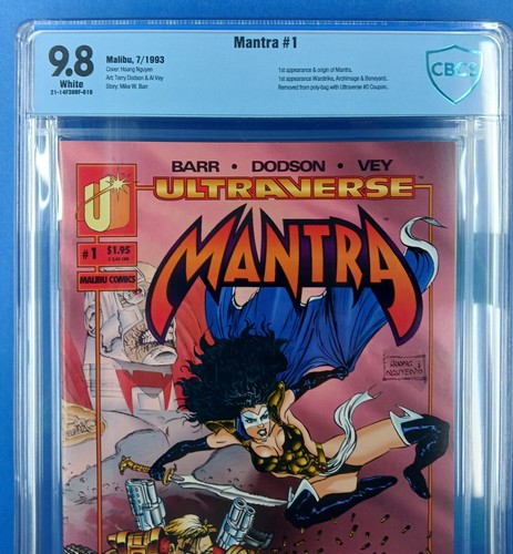 Malibu Ultraverse Comic Mantra 01, 07/1993. CBCS 9.8 - Bild 3 von 4