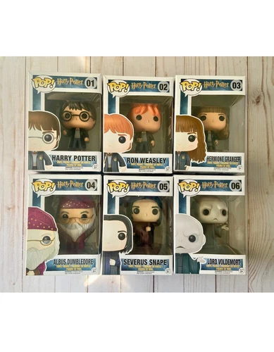 Funko Pop Harry Potter HARRY RON HERMIONE DUMBLEDORE SNAPE VOLDEMORT 1 2 3 4 5 6