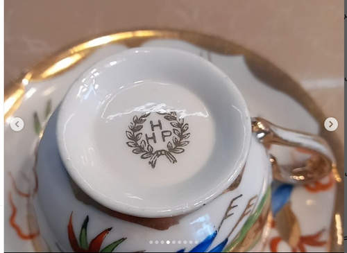 Antique Chinese "Lucky" Tea Set Decorated with Dragon and Neck Designs. A porce - Picture 5 of 11