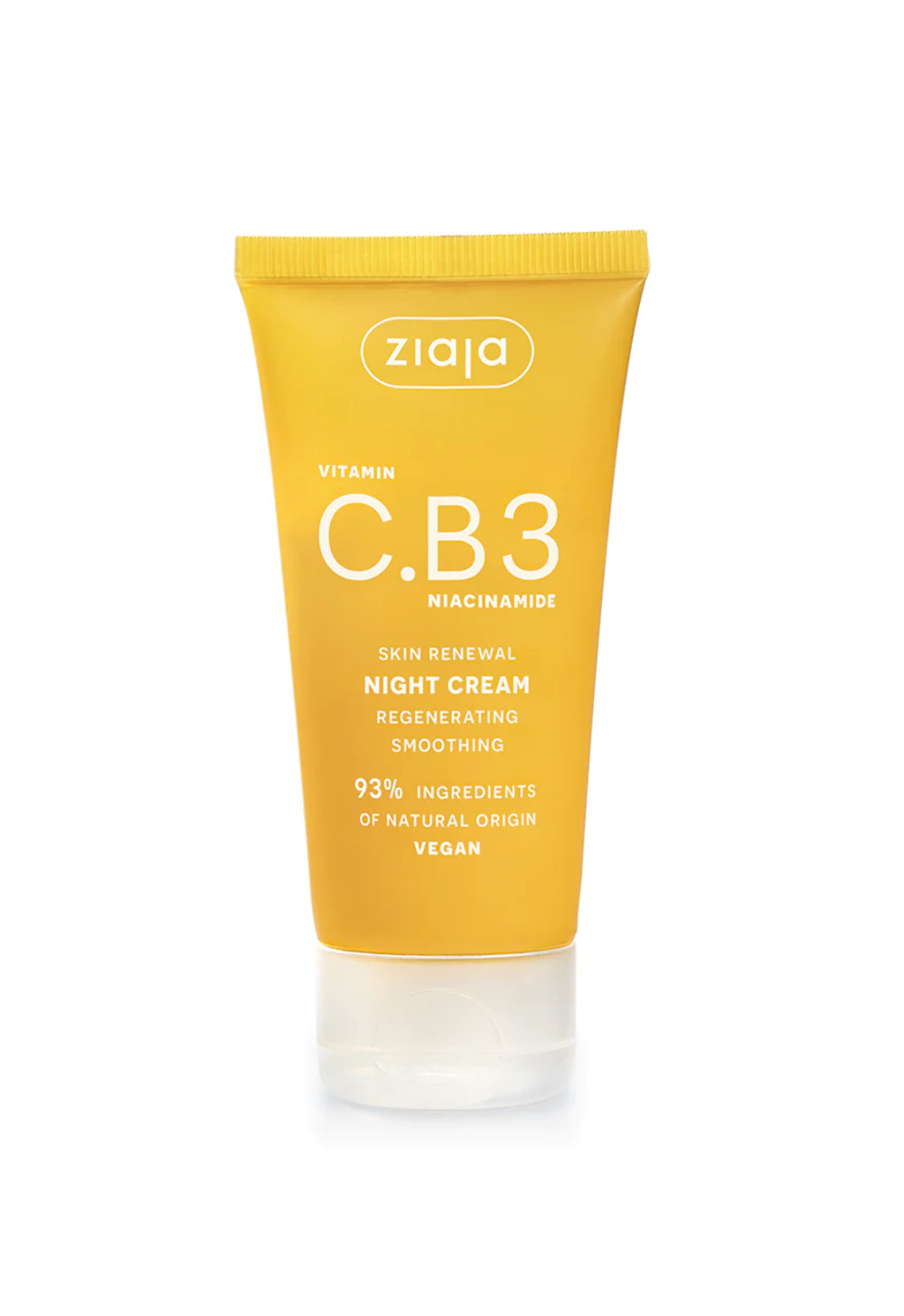 Ziaja Unisex White Vitamin C.b3 Niacinamide Smoothing - Regenerating Night Cream 50Ml In - Image 2