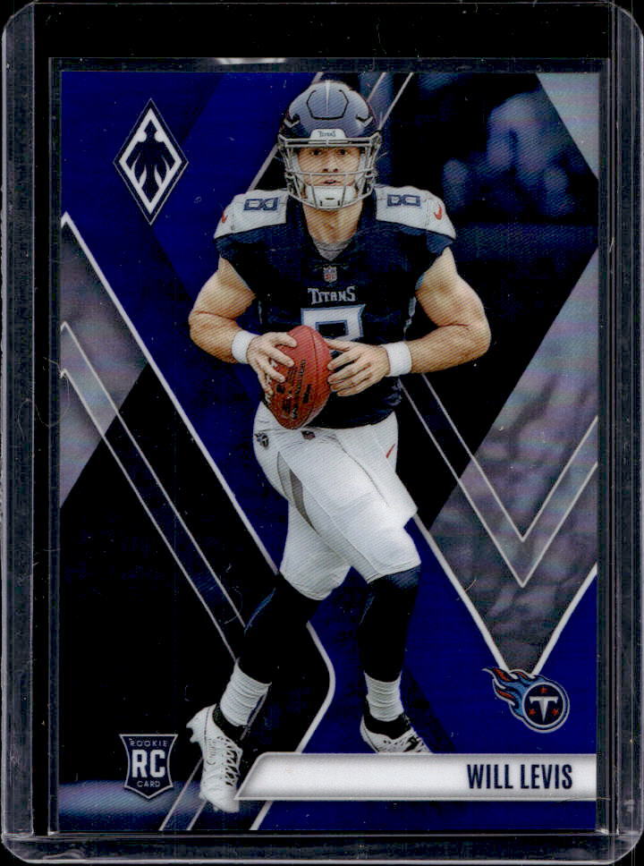 2023 Phoenix Will Levis Blue RC #10/35 #118 Titans