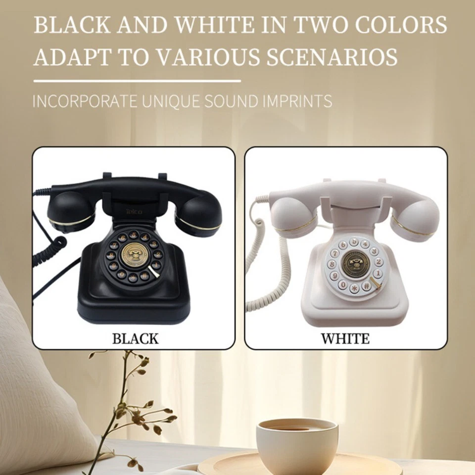 Decorative Telephones Audio Guest Book Wedding Party Guestbook Telephone Home - image 4 of 4