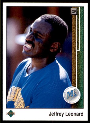 スタージンガー手帳　レア 1989 Upper Deck #789 Jeffrey Leonard | eBay