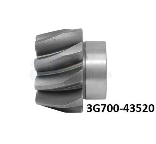 Nuevo Compatible con Kubota Tractor 9 Dientes Engranaje Cónico Parte # 3G700-43520 - Imagen 3 de 4