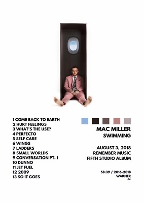MAC MILLER Lovely poster/print/wall art!