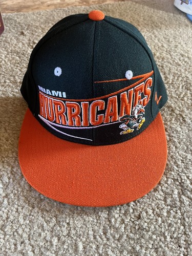 Miami Hurricanes Zephyr The Z Hat Vtg College Football NCAA