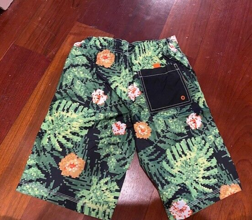*NWT* Gymboree Minecraft tropical swim trunk boy's size L (10-12) - Picture 2 of 5
