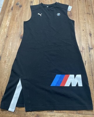 PUMA x BMW racing M3 Motorsport Statement Women Black Dress Size Large NWT