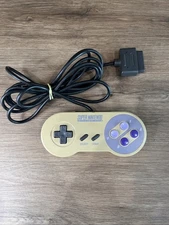 SNES Super Nintendo Original Controller Authentic OEM OFFICIAL SNS-005 Tested