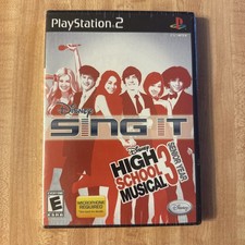 Disney Sing It: High School Musical 3 Senior Year PS2 New Factory Sealed