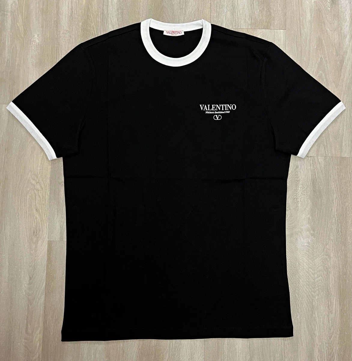 Valentino Black T-Shirts for Men for sale | eBay