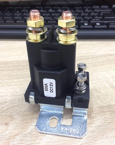 12V 500A Anlasser Magnetschalter Trennrelais KFZ Startrelais Starter Relais - Bild 10 von 12
