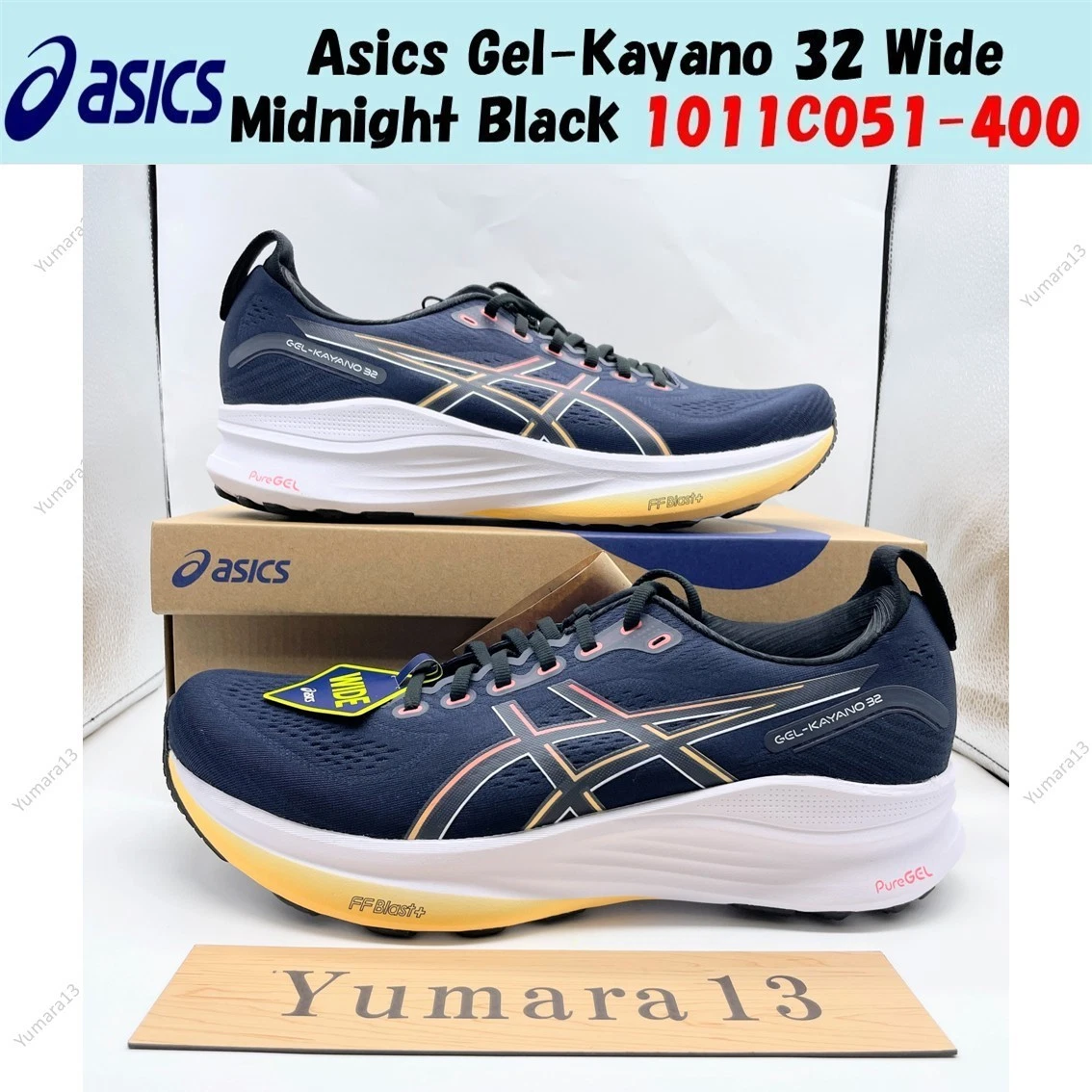 ASICS Gel Kayano 32 Wide Midnight for Sale | Authenticity  display picture 2