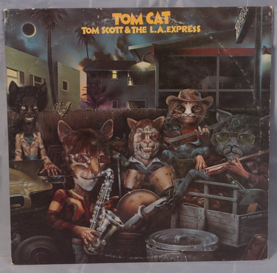 Tom Scott & The L.A. Express   Tom Cat, vinyl LP, Ode Records 1974 1975