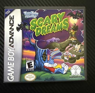 Tiny Toon Adventures Scary Dreams GBA Game Boy Advance Replacement Case