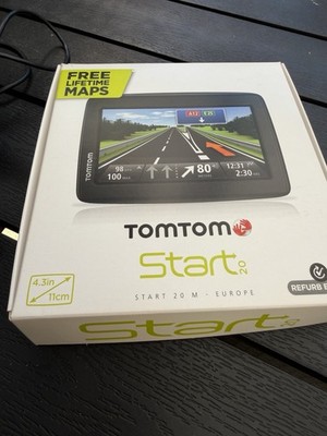 TomTom Start 20 GPS Navigation System Lifetime Update 4/2026