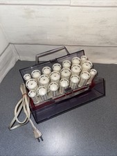 Vintage Clairol Style Setter C-20 S-Z Electric Hot Rollers Working No Clips