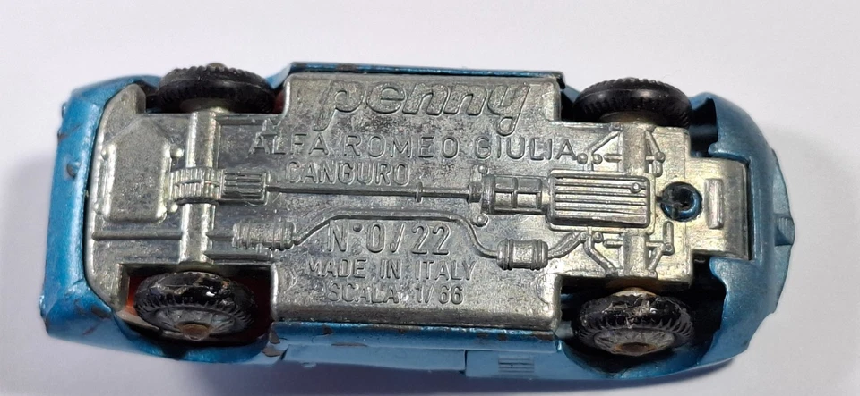 ALFA ROMEO GIULIA CANGURO 1/66 Penny - Immagine 4 di 4