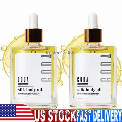 1/2x GODA Silk Body Oil,Silk Body Oil,Goda Perfume Oil,Bath & Shower Oil Smooth