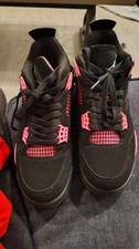 air jordan 4 retro black and pink pinky thunder