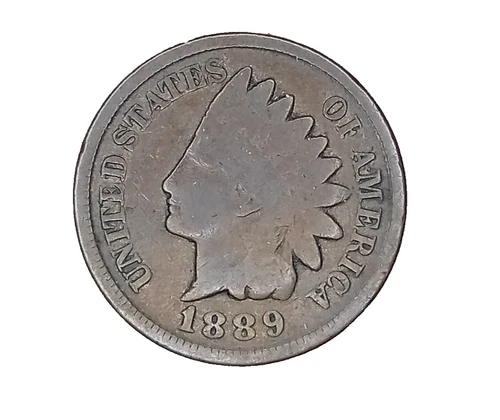 1889 Indian head penny good+ condition