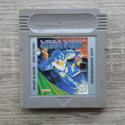 Mega Man Dr. Wily's Rache Nintendo Gameboy Classic Spiel Modul EUR Modul