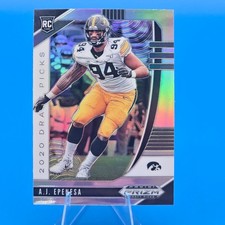 A.J. Epenesa - #162 - 2020 Panini Prizm Draft Picks - Rookie - Silver